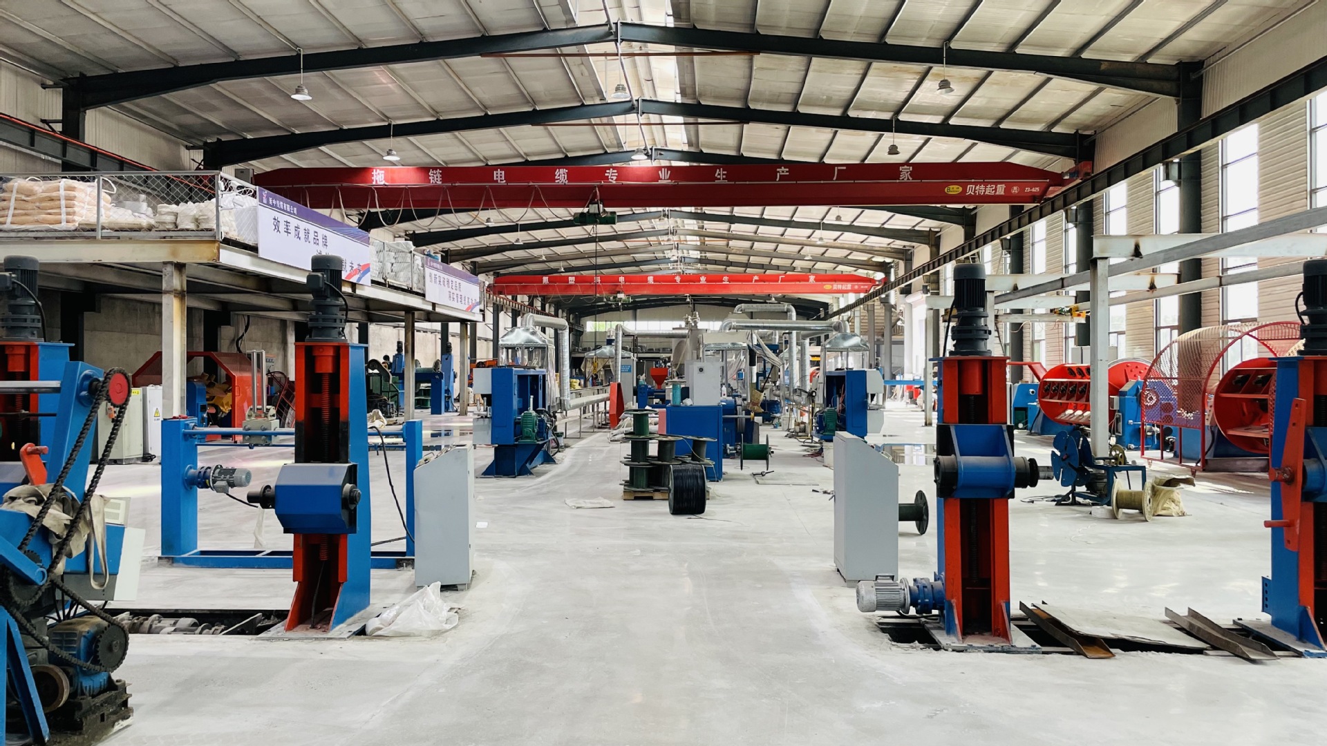 Cable production line