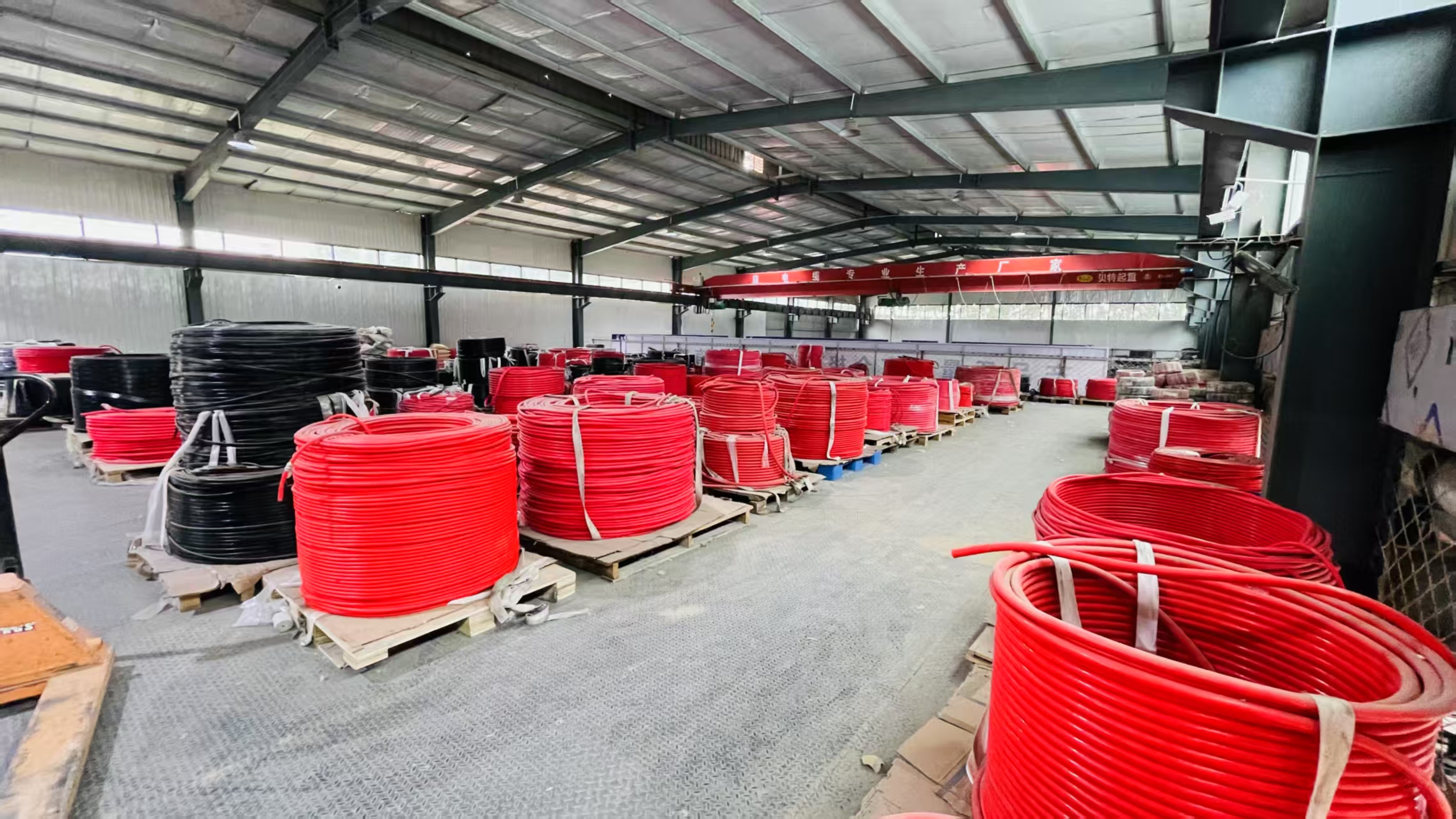 Cable factory production line